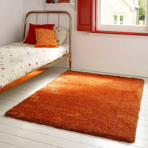 Atmacha Home & Living Rug Lulu Spice - Orange - Shaggy Rug