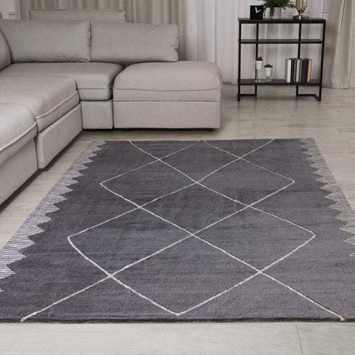 Atmacha Home & Living Rug Mason Diamond Black - Modern Rug