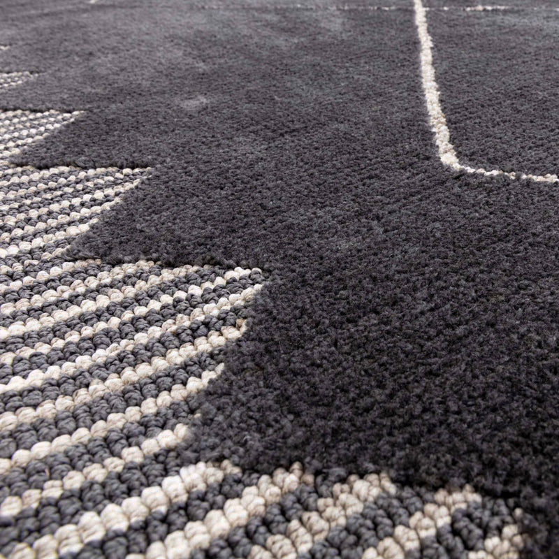 Atmacha Home & Living Rug Mason Diamond Black - Modern Rug