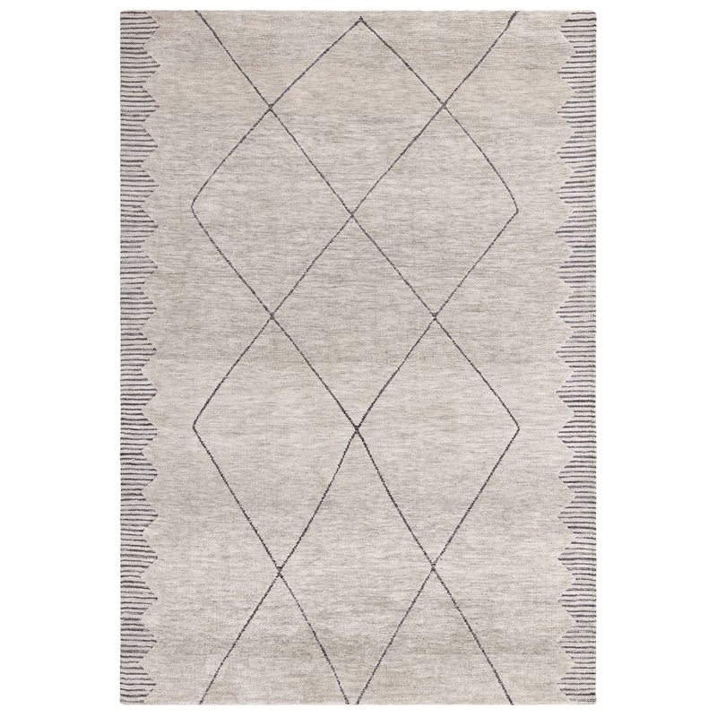 Atmacha Home & Living Rug Mason Diamond Grey - Grey/Silver - Modern Rug