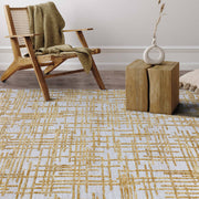 Atmacha Home & Living Rug Mason Draft - Yellow/Gold - Modern Rug