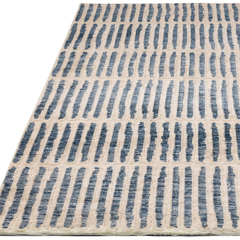 Atmacha Home & Living Rug Mason Grid - Blue - Modern Rug