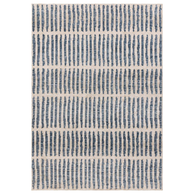 Atmacha Home & Living Rug Mason Grid - Blue - Modern Rug
