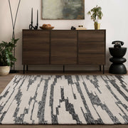 Atmacha Home & Living Rug Mason Ikat - Monochrome - Modern Rug