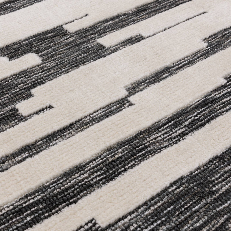 Atmacha Home & Living Rug Mason Ikat - Monochrome - Modern Rug