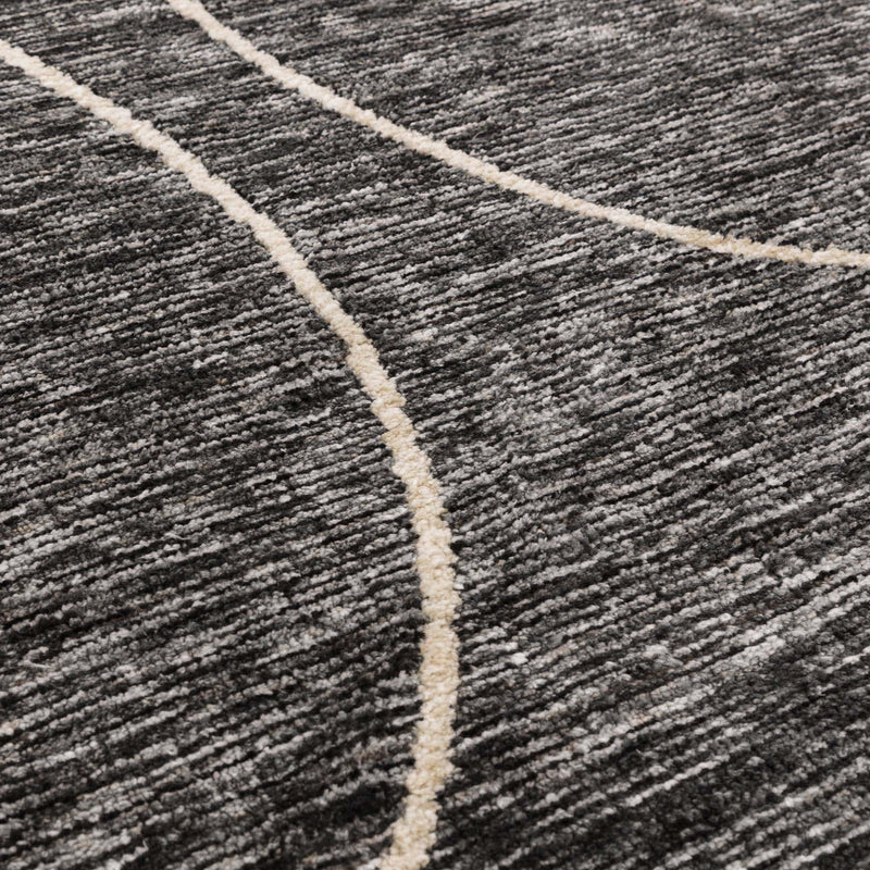 Atmacha Home & Living Rug Mason Linear - Black - Modern Rug