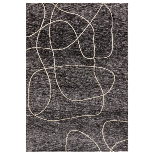 Atmacha Home & Living Rug Mason Linear - Black - Modern Rug