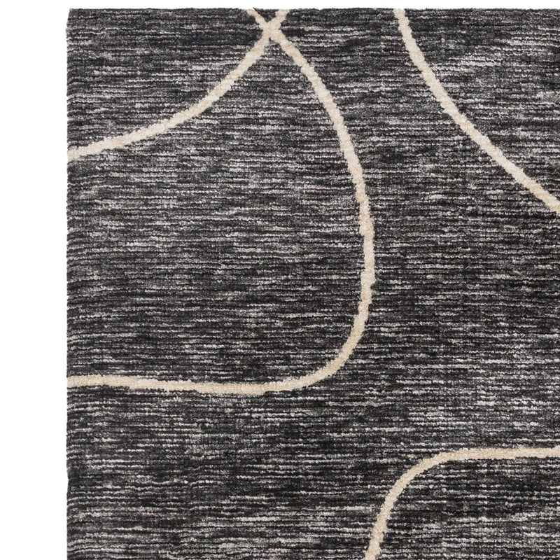Atmacha Home & Living Rug Mason Linear - Black - Modern Rug