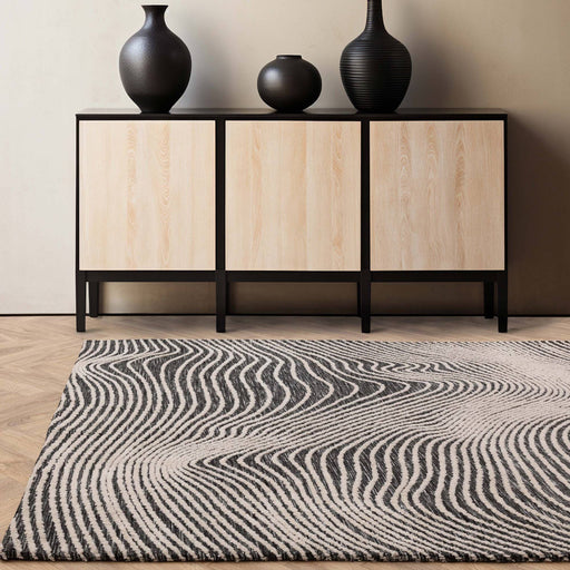 Atmacha Home & Living Rug Mason Magnitude Black - Modern Rug