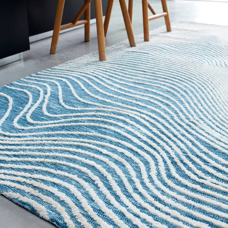 Atmacha Home & Living Rug Mason Magnitude Blue - Modern Rug