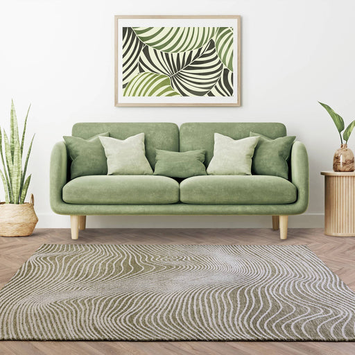 Atmacha Home & Living Rug Mason Magnitude Sage - Green - Modern Rug
