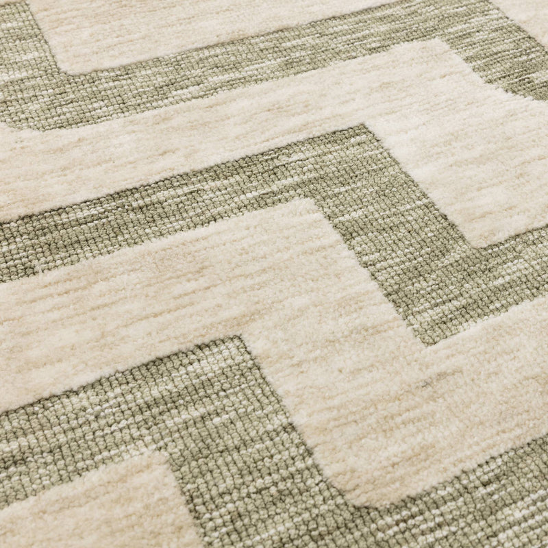 Atmacha Home & Living Rug Mason Maze - Green - Modern Rug