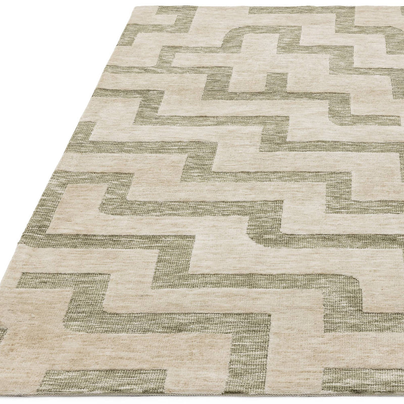 Atmacha Home & Living Rug Mason Maze - Green - Modern Rug