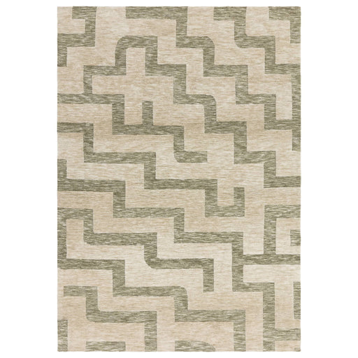Atmacha Home & Living Rug Mason Maze - Green - Modern Rug