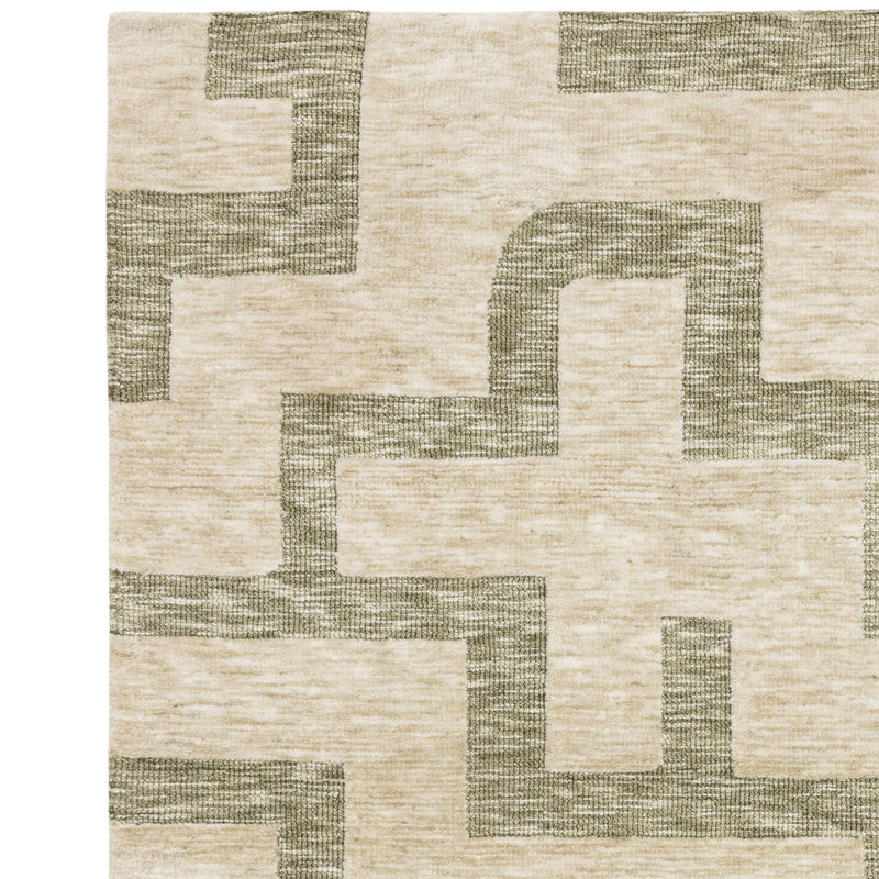 Atmacha Home & Living Rug Mason Maze - Green - Modern Rug