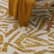 Atmacha Home & Living Rug Mason Scatter - Yellow/Gold - Modern Rug