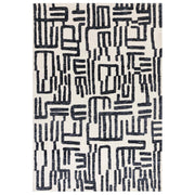 Atmacha Home & Living Rug Mason Script - Blue - Modern Rug