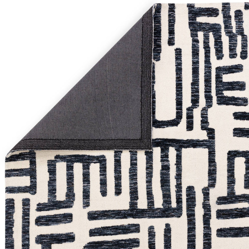 Atmacha Home & Living Rug Mason Script - Blue - Modern Rug