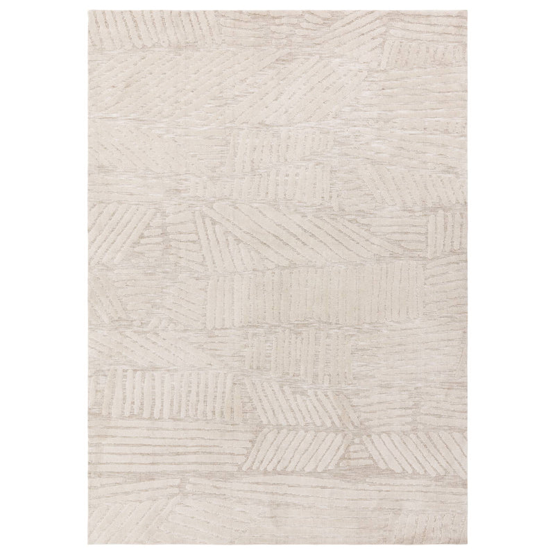 Atmacha Home & Living Rug Mason Trapezium - Beige/Natural - Modern Rug