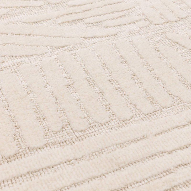 Atmacha Home & Living Rug Mason Trapezium - Beige/Natural - Modern Rug