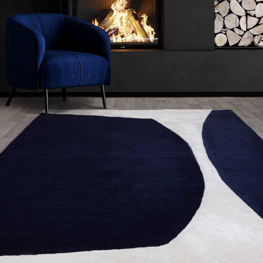 Atmacha Home & Living Rug Matrix 102 Signature Indigo - Blue - Modern Rug