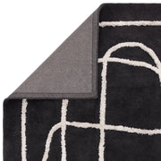 Atmacha Home & Living Rug Matrix Infinity Charcoal - Black - Modern Rug
