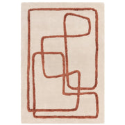 Atmacha Home & Living Rug Matrix Infinity Copper - Brown - Modern Rug