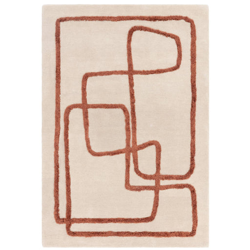 Atmacha Home & Living Rug Matrix Infinity Copper - Brown - Modern Rug
