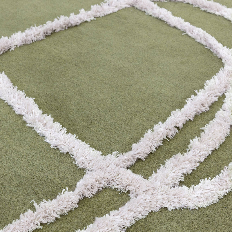 Atmacha Home & Living Rug Matrix Infinity Sage - Green - Modern Rug