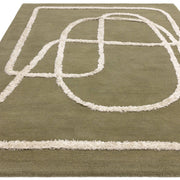 Atmacha Home & Living Rug Matrix Infinity Sage - Green - Modern Rug