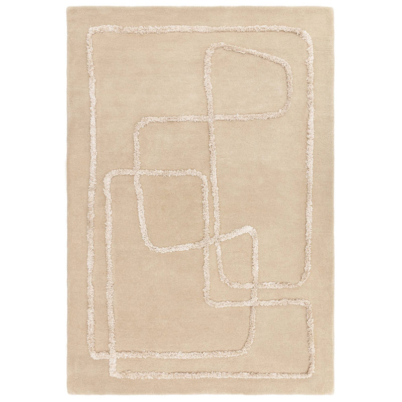 Atmacha Home & Living Rug Matrix Infinity Sand - Beige/Natural - Modern Rug