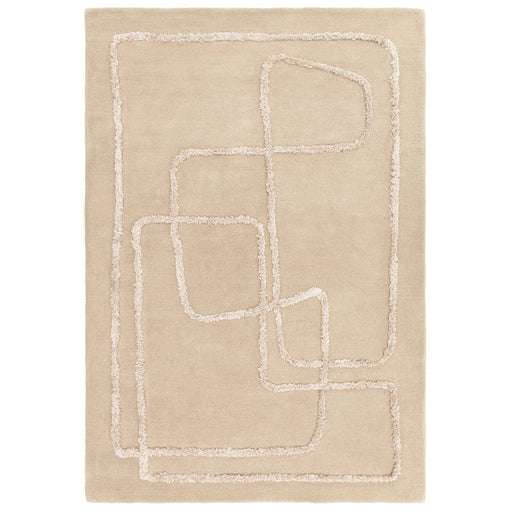 Atmacha Home & Living Rug Matrix Infinity Sand - Beige/Natural - Modern Rug