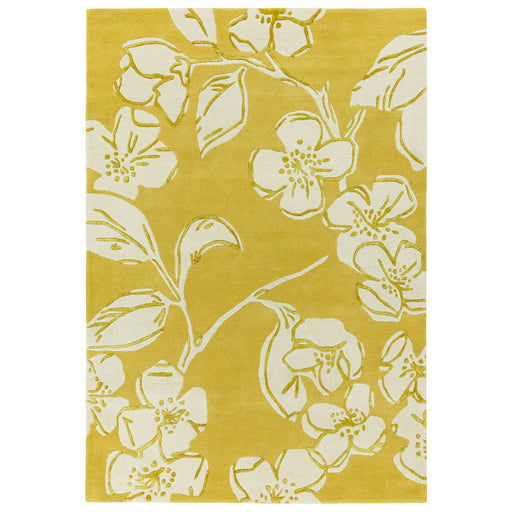 Atmacha Home & Living Rug Matrix MAX15 Devore Yellow - Multi - Modern Rug