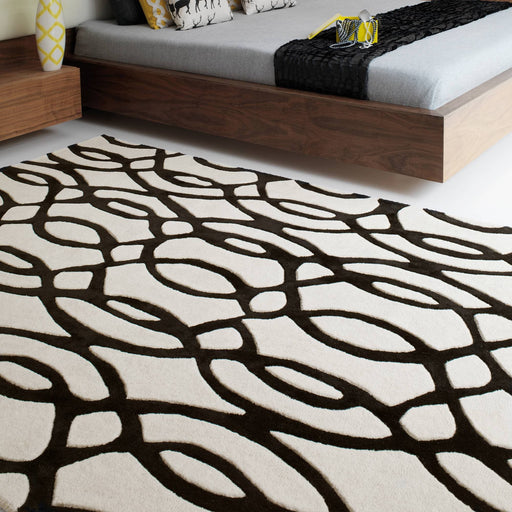 Atmacha Home & Living Rug Matrix MAX35 Wire White - Multi - Modern Rug