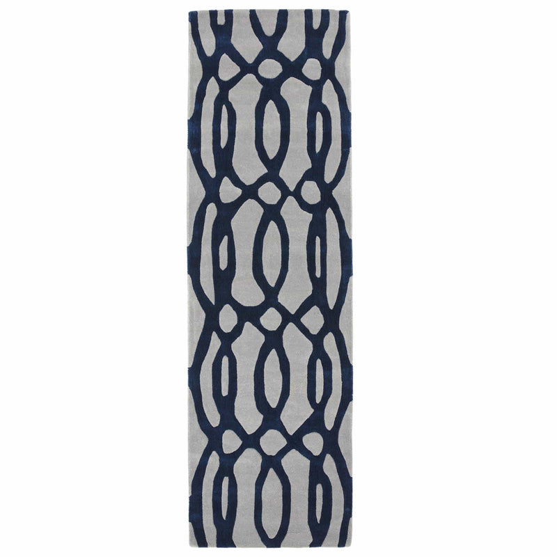 Atmacha Home & Living Rug Matrix MAX36 Wire Blue - Multi - Modern Rug