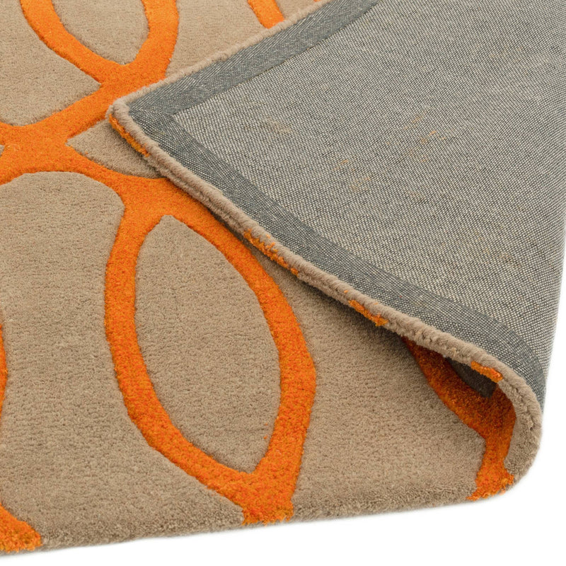 Atmacha Home & Living Rug Matrix MAX37 Wire Orange - Multi - Modern Rug