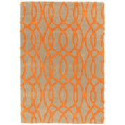 Atmacha Home & Living Rug Matrix MAX37 Wire Orange - Multi - Modern Rug