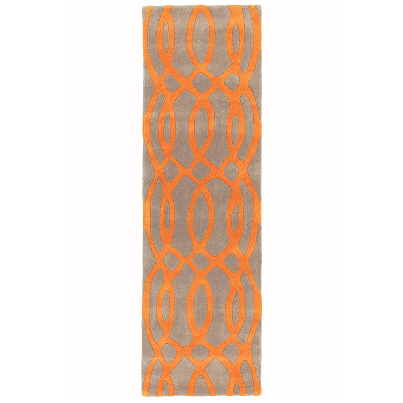 Atmacha Home & Living Rug Matrix MAX37 Wire Orange - Multi - Modern Rug