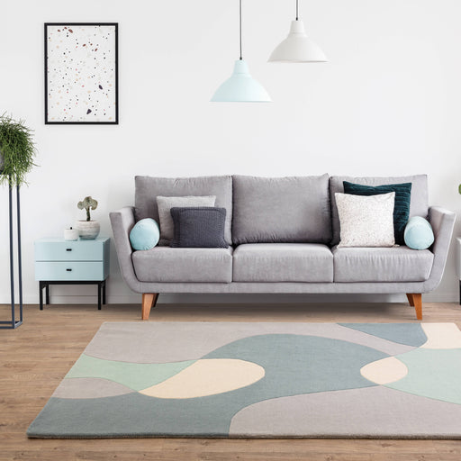 Atmacha Home & Living Rug Matrix MAX56 Arc Sky - Multi - Modern Rug
