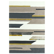 Atmacha Home & Living Rug Matrix MAX62 Rhombus Mustard - Multi - Modern Rug