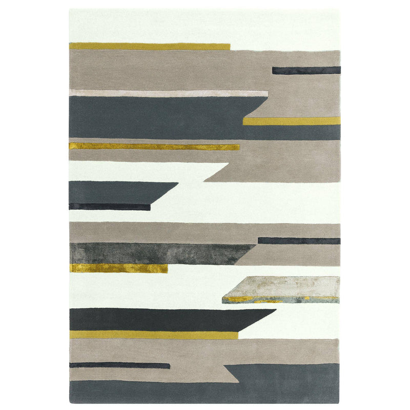 Atmacha Home & Living Rug Matrix MAX62 Rhombus Mustard - Multi - Modern Rug