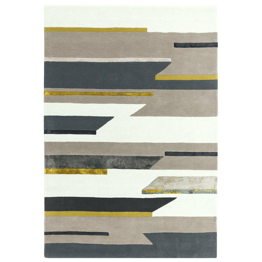 Atmacha Home & Living Rug Matrix MAX62 Rhombus Mustard - Multi - Modern Rug