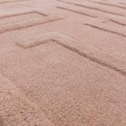 Atmacha Home & Living Rug Maze Blush - Pink - Plain Rug