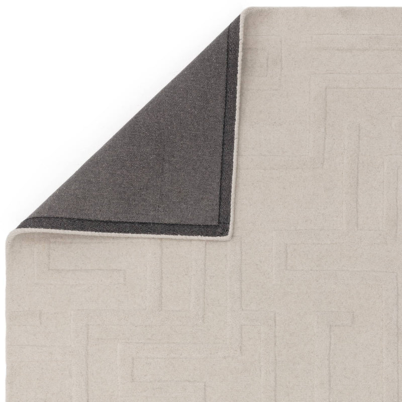 Atmacha Home & Living Rug Maze Cream - Cream/White - Plain Rug