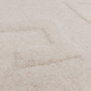 Atmacha Home & Living Rug Maze Cream - Cream/White - Plain Rug