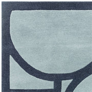 Atmacha Home & Living Rug Metro Blue - Plain Rug