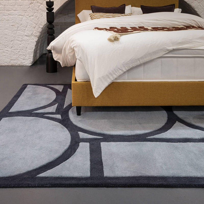 Atmacha Home & Living Rug Metro Blue - Plain Rug