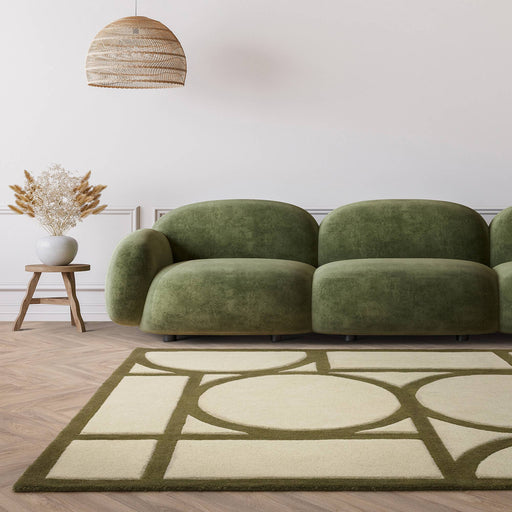 Atmacha Home & Living Rug Metro Khaki - Green - Modern Rug