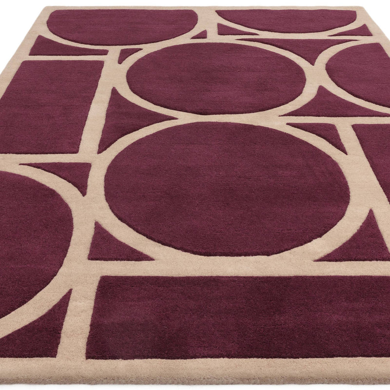 Atmacha Home & Living Rug Metro Plum - Purple - Modern Rug
