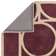 Atmacha Home & Living Rug Metro Plum - Purple - Modern Rug